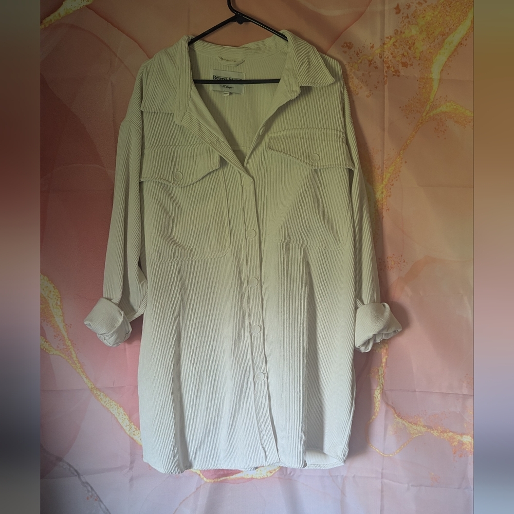 Cordoroy Shirt Dress